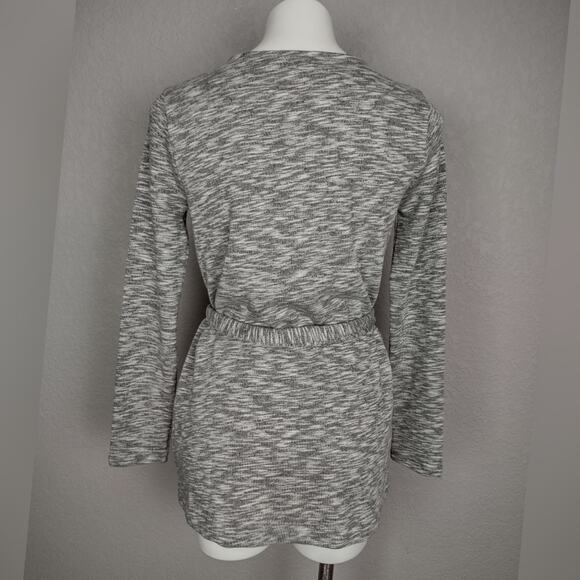 J Crew Mercantile Marled Heather Belted Sweatshirt Size XS - Picture 5 of 13